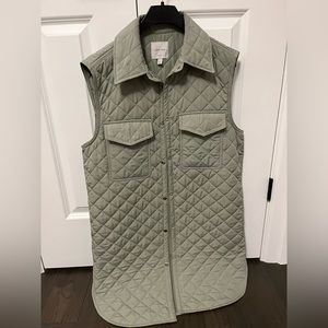 Long light weight vest